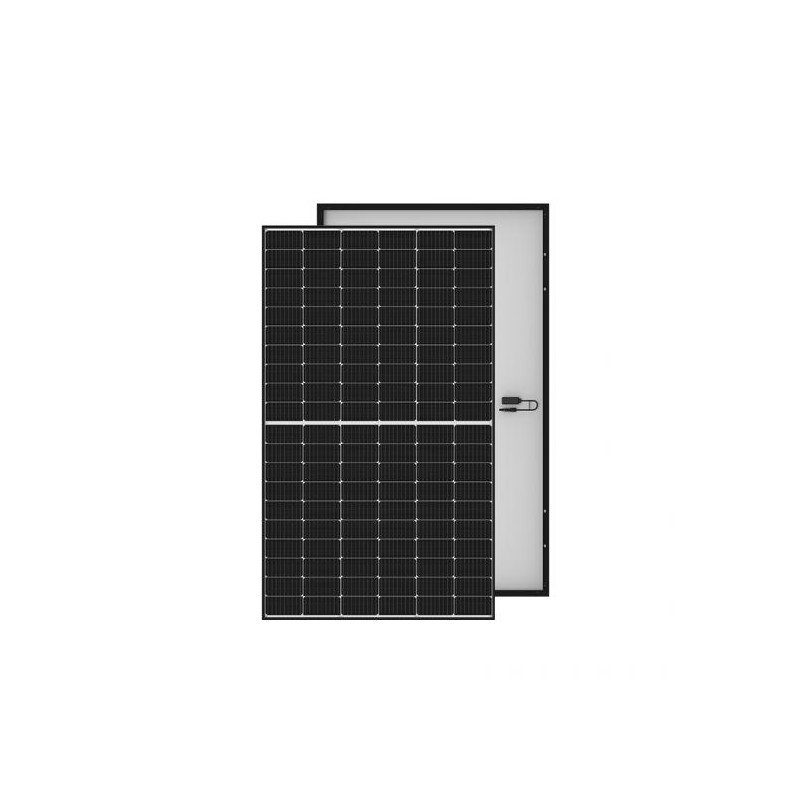 HEX4 Mono pusiau ląstelių 375W 120 elementų juodo rėmo saulės kolektorius