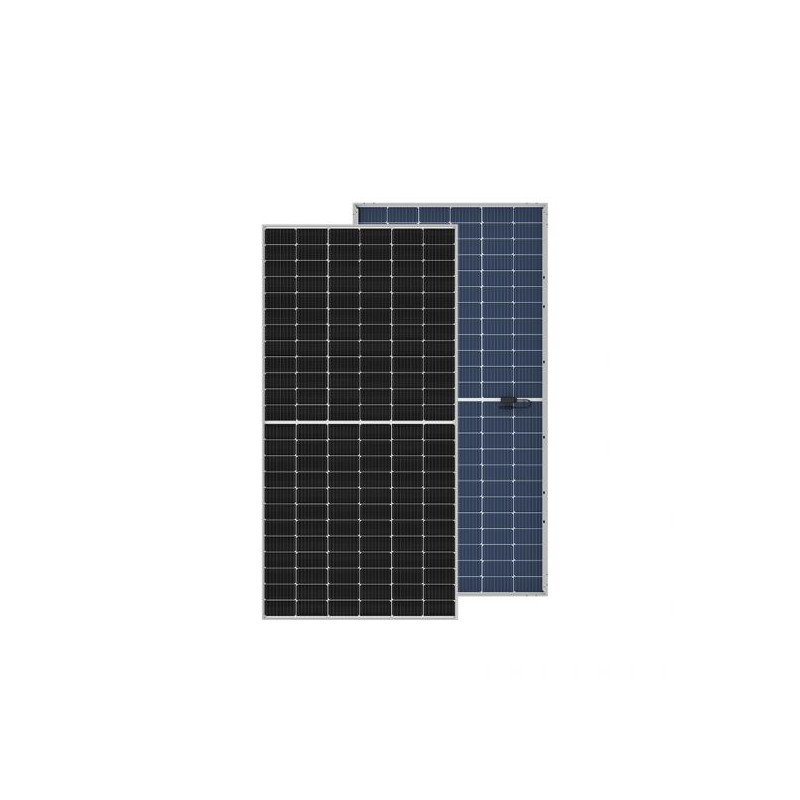 HEX4 Mono pusiau ląstelių 455W 144 elementų dviaukštė saulės baterija