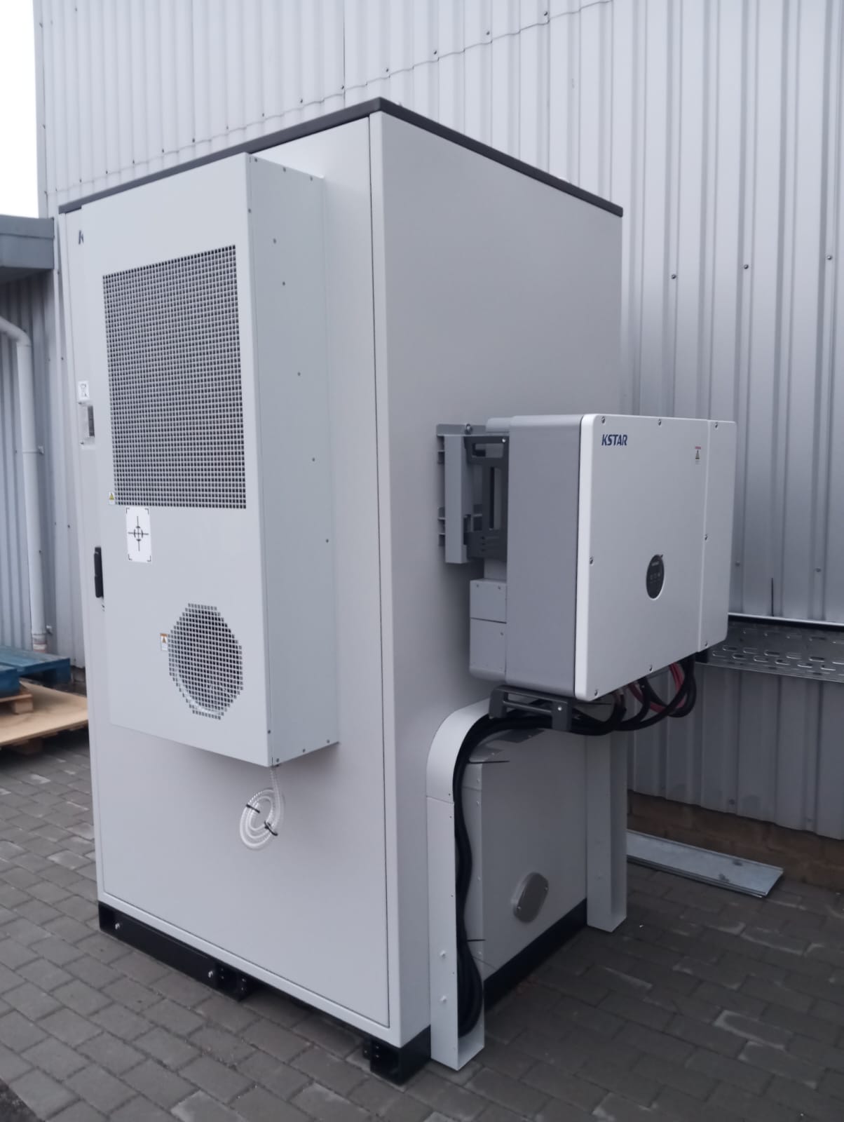 Komercinės paskirties 197kWh KSTAR kaupiklis